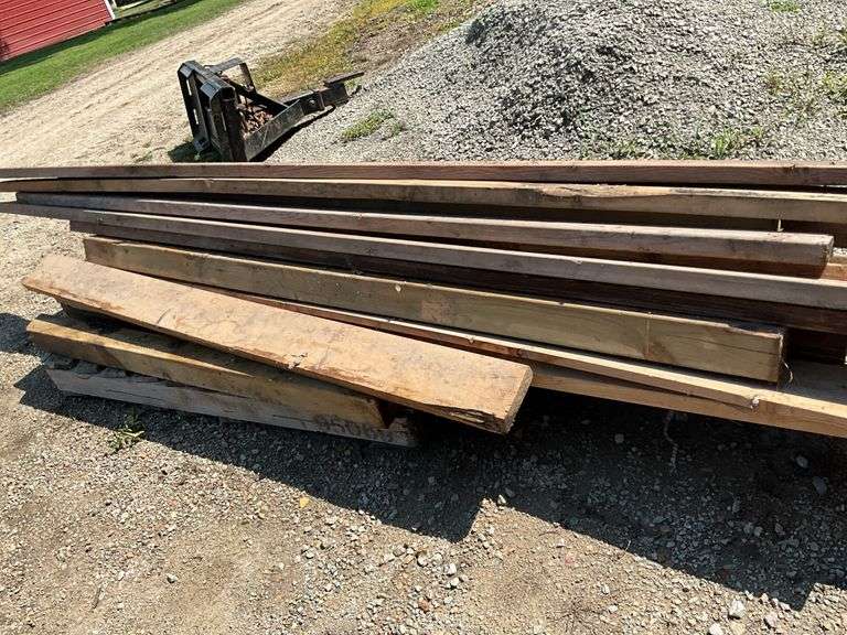 Pallet of lumber