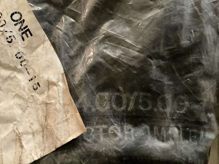 (2) Tire Tubes, (1) Is 4.00/5.00-15