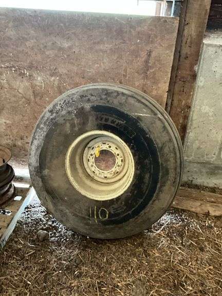 16.5lx15.1 tire with 8 bolt rim