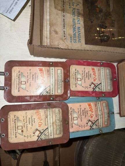 Ford Model T/A Books, Repair Manual, Certificate Holders