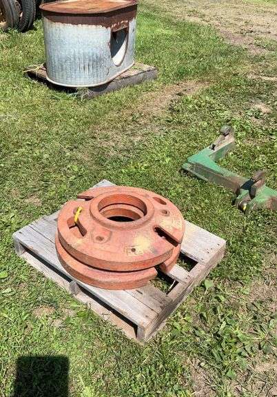 2- AC Tractor weights