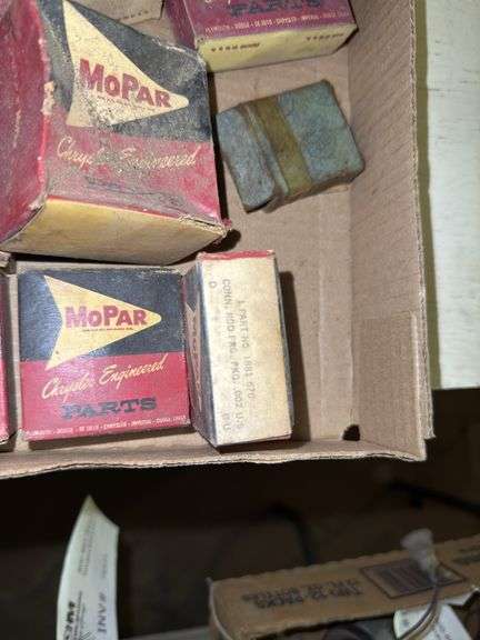 Chrysler Mopar Parts in Original Factory Packaging