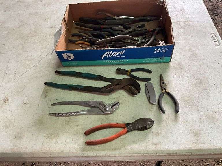 Pliers, Side Cutters, Needle Nose Pliers
