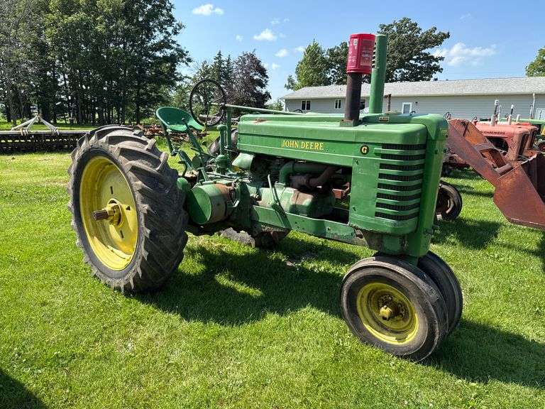 John Deere G Tractor, GM, War Time Tractor, NF, Gas, 15.5x38” Tires, PTO, S