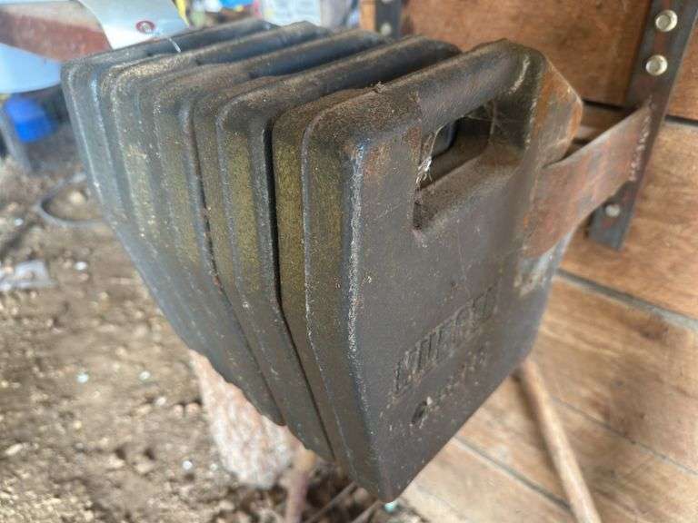 (5) Kubota 55lb Suitcase Weights, Selling 5 x $