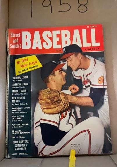1958 Baseball Magazine
