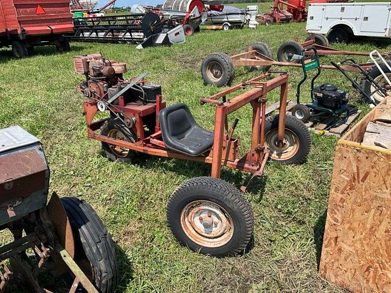 3 Wheeled Motor Cart, Electric Start Kohler Engine, Hydrostatic, 2 ...