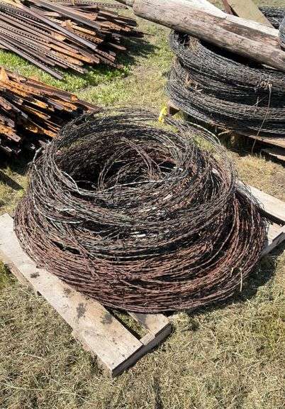 Pallet of Barbwire