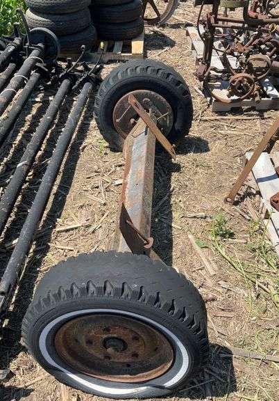 Trailer axle, 76" wide