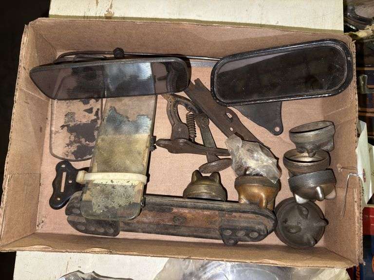 Mirrors, Caps, Pedals for Vintage Automobiles