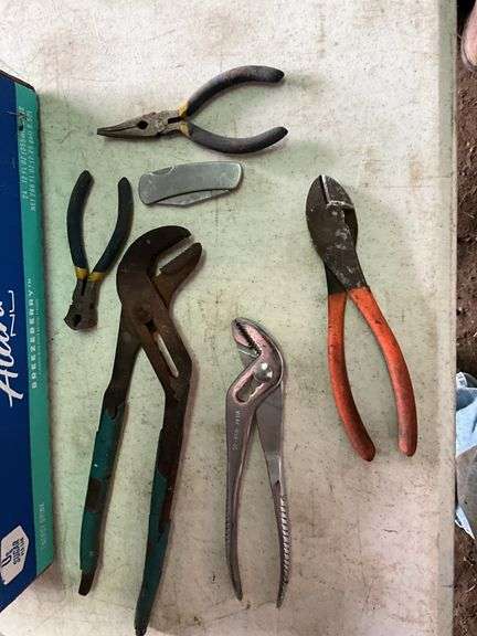 Pliers, Side Cutters, Needle Nose Pliers