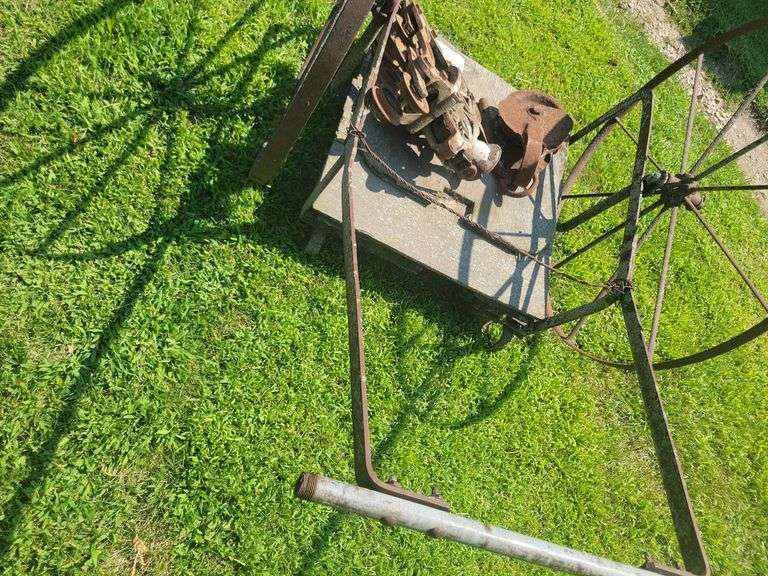 Steel Wheeled Cart, Hay Trolleys