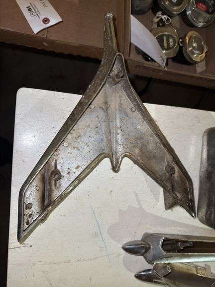 Hood Ornaments for Vintage Automobiles, Mility Ration Can