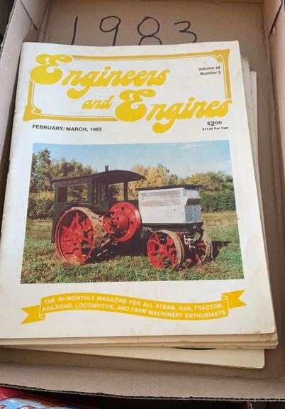 1982,1983,1984 Engineers and Engines Magazine