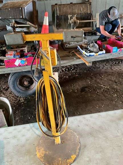 Double Work Light on Stand