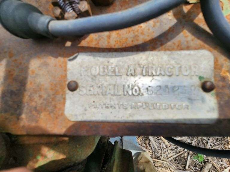 1949 John Deere AHN Tractor, Parts Tractor, 42” Tires, Single Front, Non-Ru