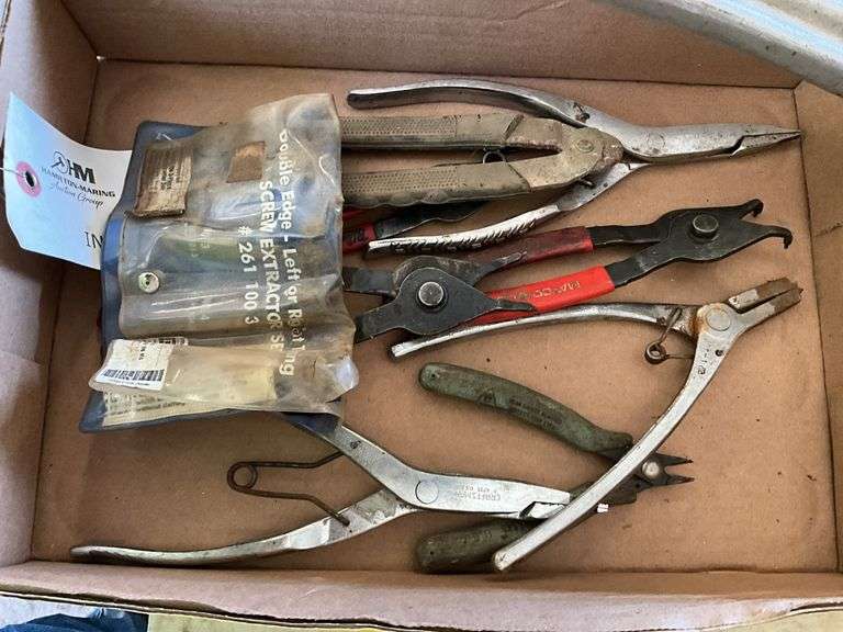 Snap Ring Pliers, Screw Extractor Kit