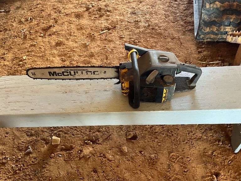 McCulloch pro Mack 610 chainsaw