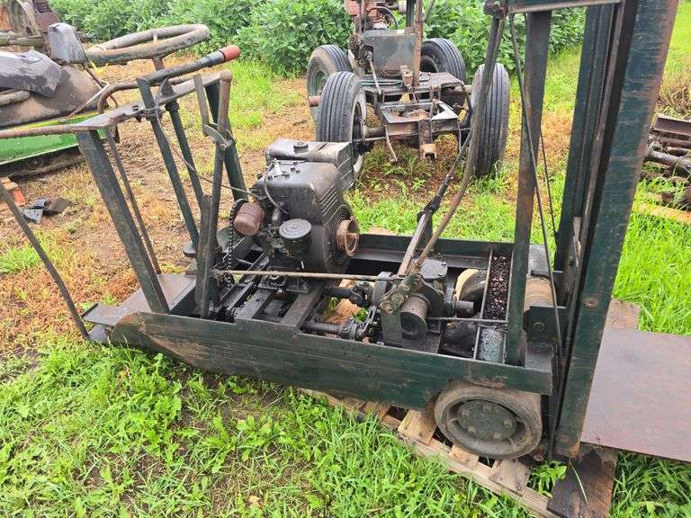 Vintage forklift