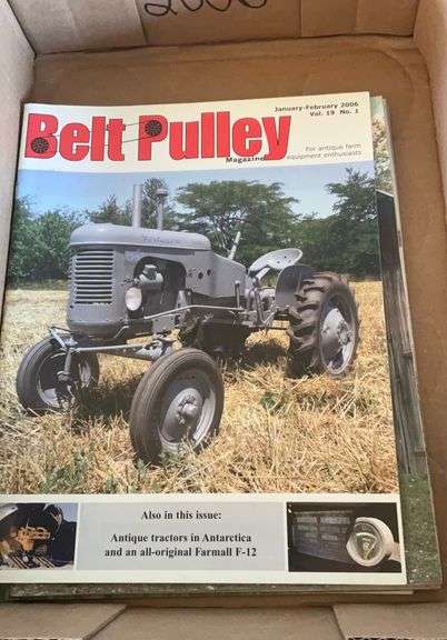 2005, 2006, 2007 Belt Pulley Magazine