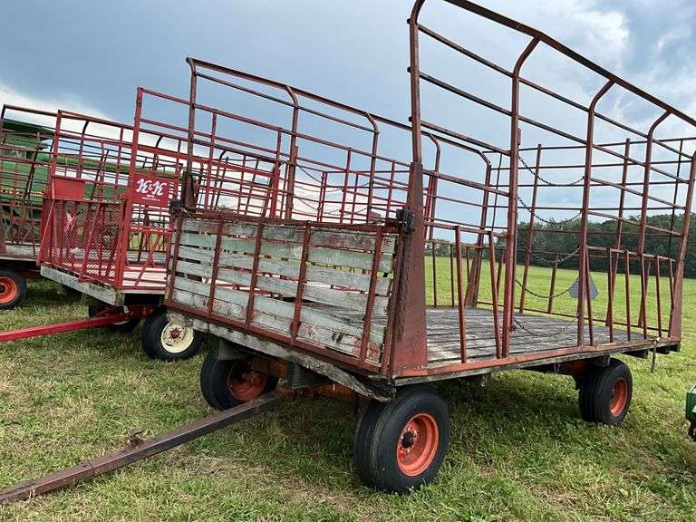 Throw Dem Racks 16' Throw rack with Minnesota jumbo 10 running gear - Hamilton-Maring ...
