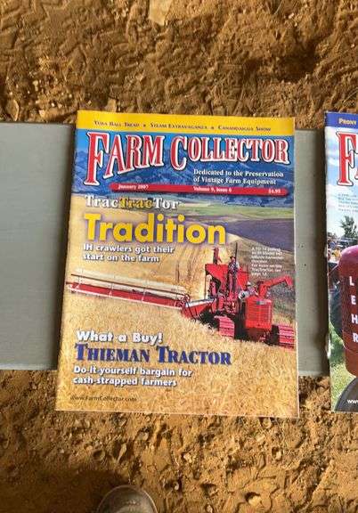 2007,2008,2009 Farm Collector Magazine