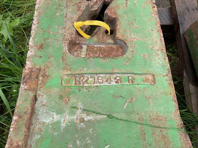 (11) tractor weights

**Times the Money**