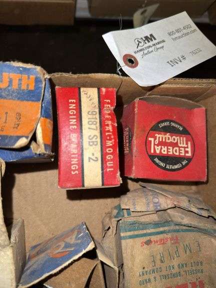 Bearings and Parts in Original Factory Packaging