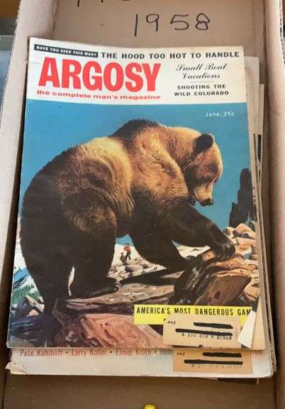 1956,1958 Agrosy The complete man's Magazine