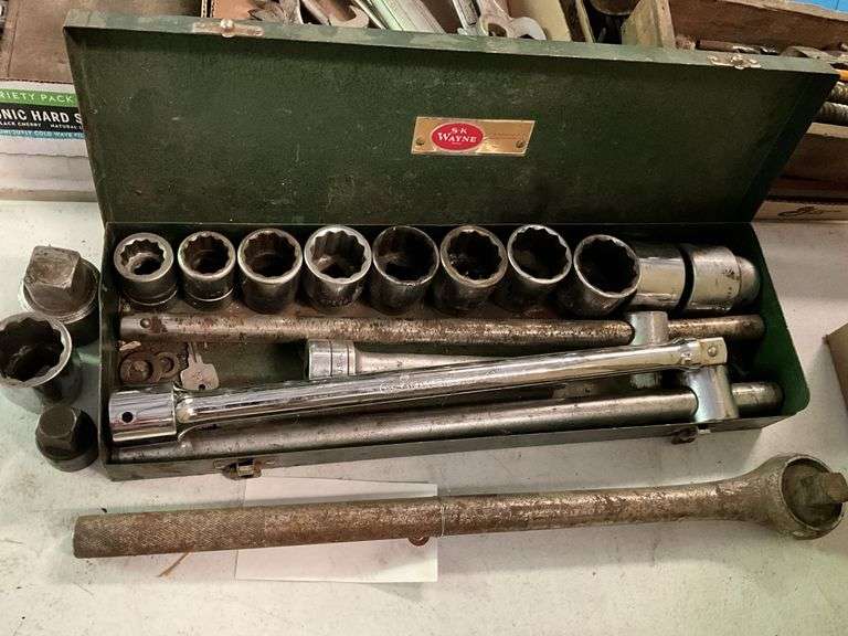 3/4” Socket Set with additional Adapters