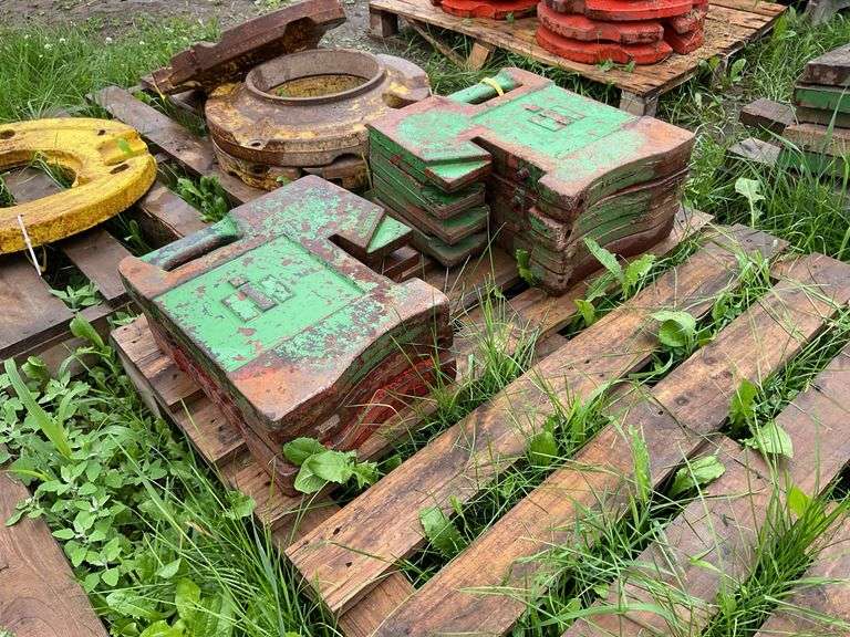 (10) IH Suitcase weights, green

**Times the Money**