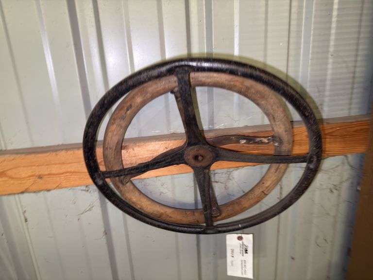 Wooden Steering Wheel, Steel Steering Wheel for Vintage Automobiles