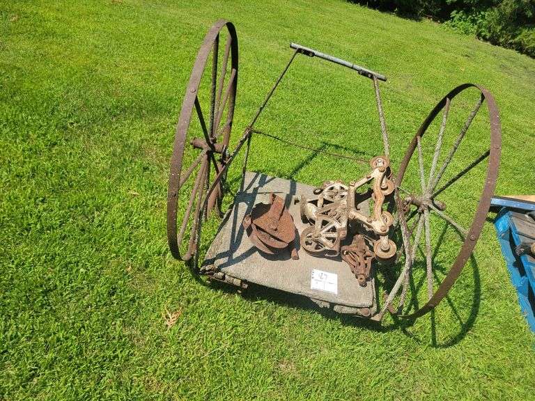 Steel Wheeled Cart, Hay Trolleys