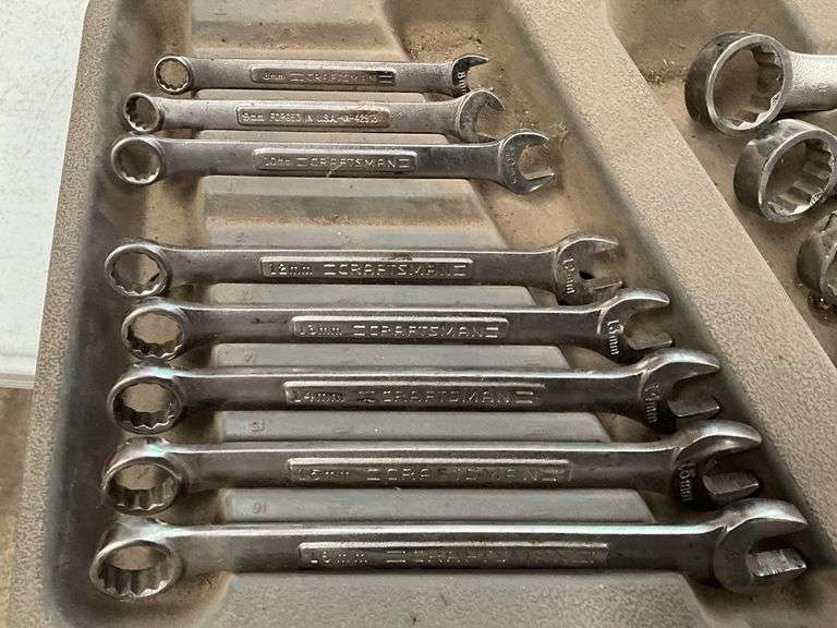 Craftsman Metric Wrench Set 8-22MM  (2) Sets Total
