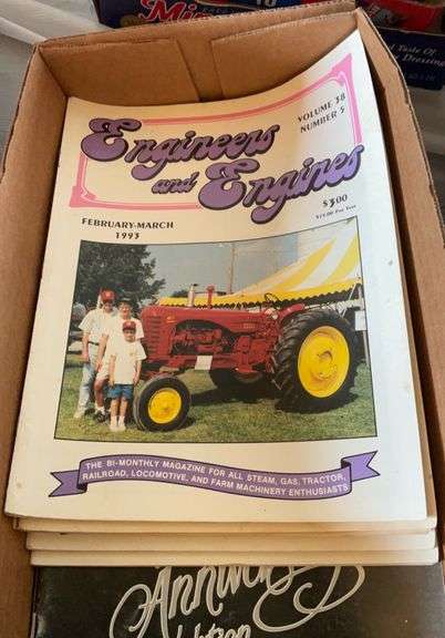 1991,1992,1993 Engineers and Engines Magazine