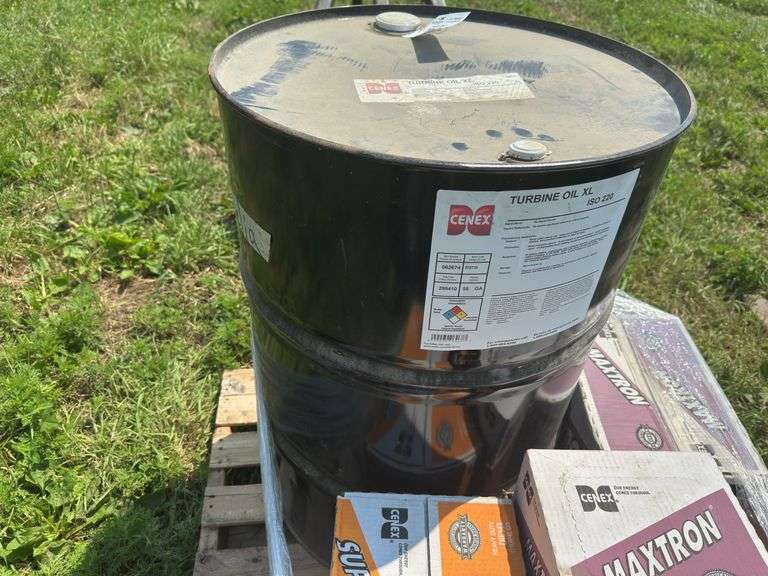 New/Unused Cenex Turbine Oil XL ISO 220 oil, 55 gallon drum - Hamilton ...