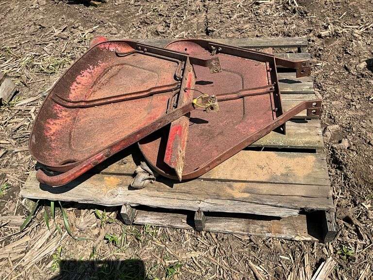 (2) Massey Harris clam shell fenders fits 44 or 33 series