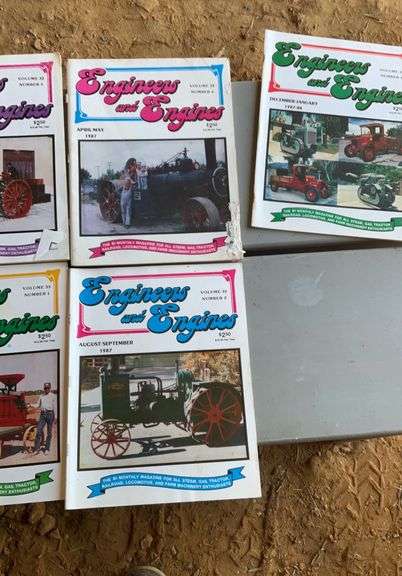 1985,1986,1987 Engineers and Engines Magazine