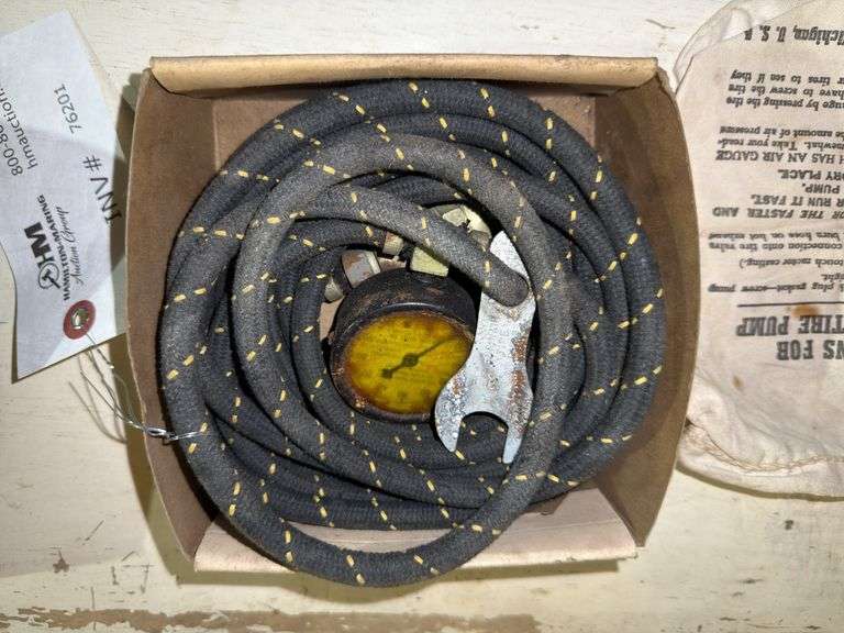 OEM Ford Tractor Tire Pump in Original Packaging