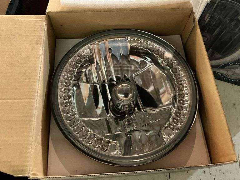 (2) New/Unused 7” Sears Bean Headlights