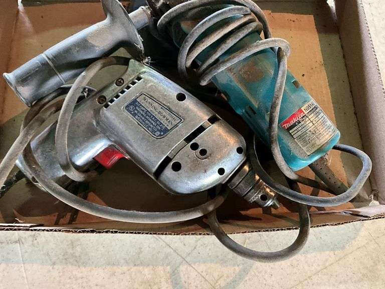 Makita Corded Grinder, Corded Drill