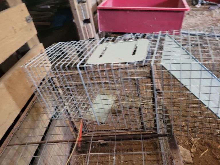 (2) Live Traps, Located In Shed