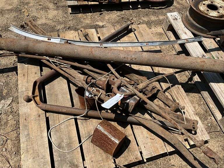 Pallet of Model A Vehicle Parts