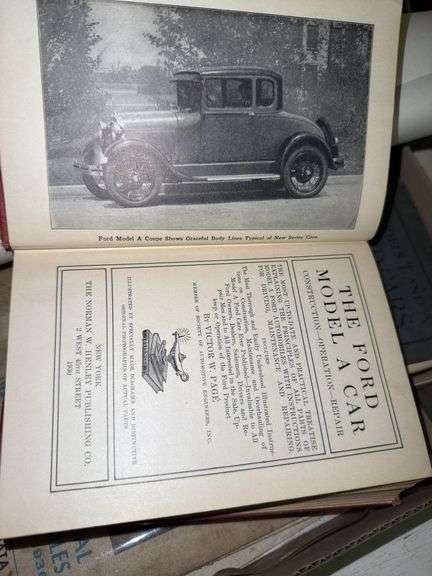 Ford Model T/A Books, Repair Manual, Certificate Holders
