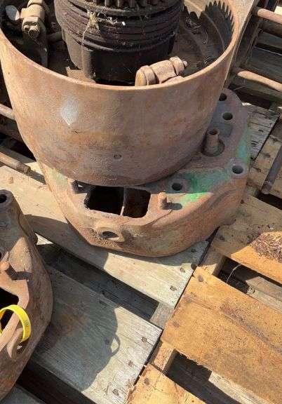 John Deere unstyled A block, styled head, pulley