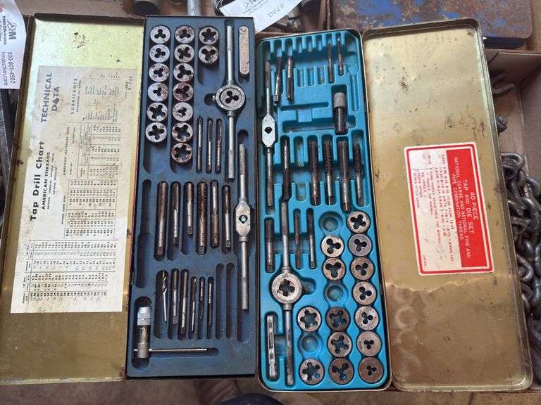 (2) Tap and Die Sets, May Not Be Complete
