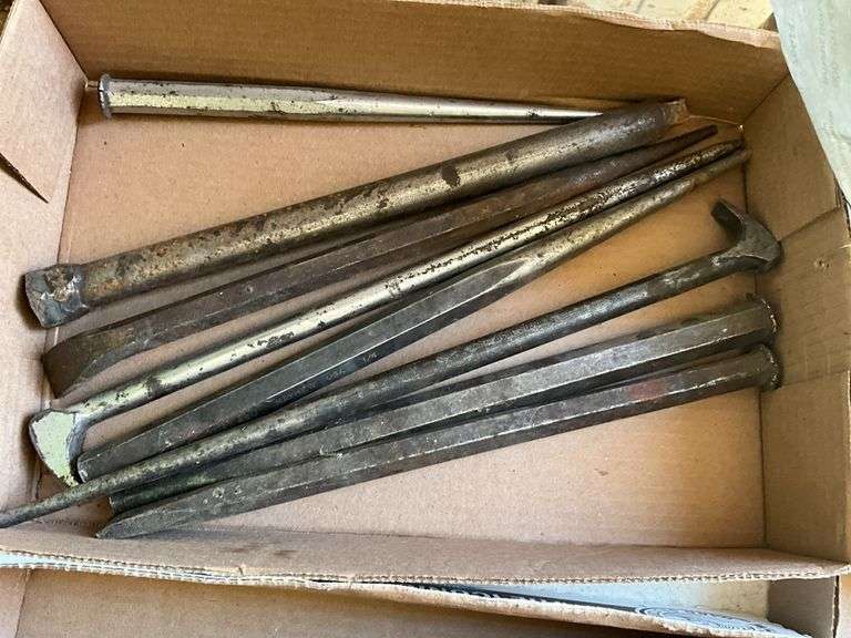 Assorted Punches, Pry Bars