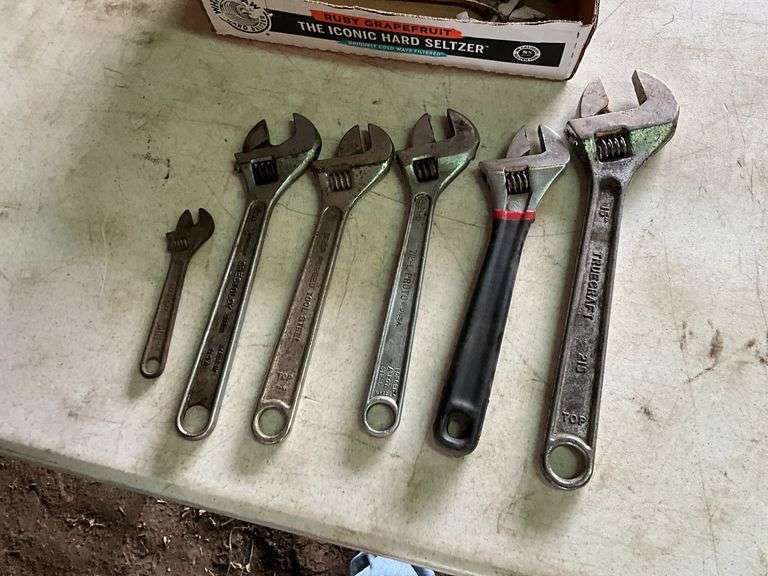 Assorted Cresent Wrenches