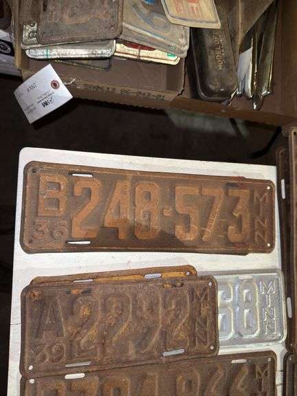 Antique License Plates - 1920’s ,1930’s