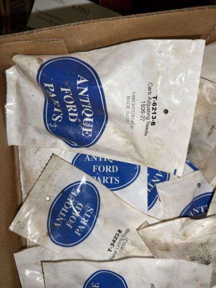 Antique Ford Parts - Carb Parts, Heating Coil, Hardware and more